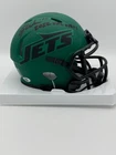 Garrett Wilson Signed New York Jets Rave Mini Speed Helmet COA Holo OROY INSC