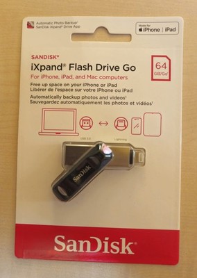 SanDisk iXpand Go 64GB USB-Stick / USB-A & Lightning 2in1