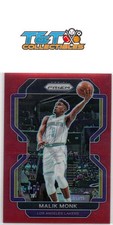 Malik Monk 2021-22 Panini Prizm Red #56 Los Angeles Lakers 60/299 12a