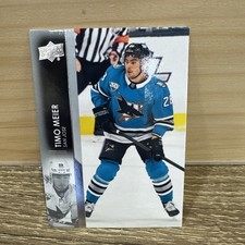 2021-2022 Upper Deck Hockey #152 Timo Meier San Jose Sharks Series 1