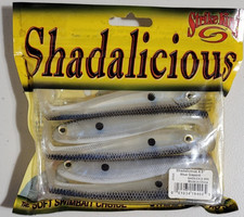 Strike King Shadalicious Blue Gizzard fishing lures (sealed)
