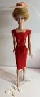 Mattel Barbie Sheath Sensation #986 Vintage 1960s Red Sheath Complete NO DOLL