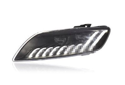 LED Laser Projector Headlights for 2006-2015 Audi Q7 DRL& Sequential Turn Signal