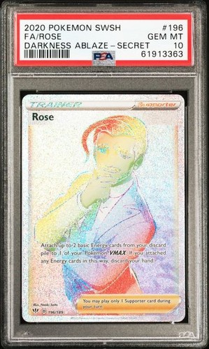 Rose graded PSA 10 for sale on eBay