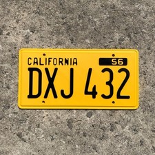 Grease DXJ 432 Car Movie Licence Number Plate Replica Prop