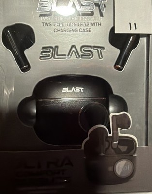 Ultra comfort Earbuds BLAST Black  Color