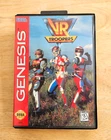 Sega Genesis - VR Troopers - Saban's Game and Box with Hang Tab