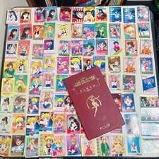 Juego de Cartas Sailor Moon COLECCIÓN HERO 217 Tarjetas Álbum Oficial De Colección Raro