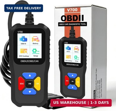 Professional OBD2 Scanner Elite Edition - Car Diagnostic Tool for All OBD2 Vehic