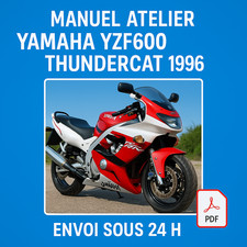 Manuel Atelier Yamaha YZF 600 Thundercat 1996 Revue Technique Moto RMT CD PDF
