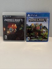 Minecraft PlayStation 3 Edition and Minecraft PS4 Games Bundle