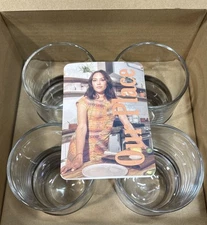 Our Place Set Of 4 Night + Day Glasses (Tall) Clear 