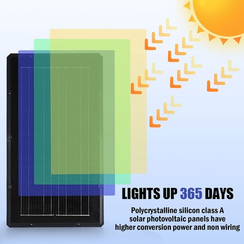 9999990000LM Commercial Solar Street Lights Outdoor Dusk to Dawn High Intensity - Picture 31 of 106