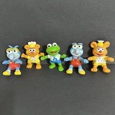 Vintage 1986 1990 Muppet Babies McDonald’s Happy Meal Toys Lot Of 5 Gonzo Fozzie