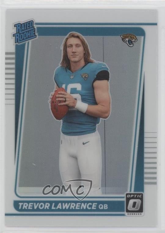 2021 Panini Donruss Optic Rated Rookie Holo Prizm Variation Trevor Lawrence 0h6w