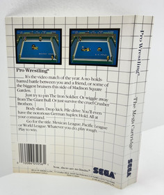 SEGA MASTER: Pro Wrestling *NO MANUAL & FREE SHIPPING*