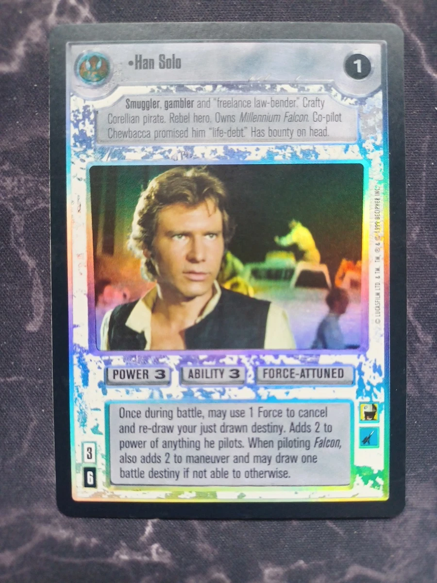 Star Wars CCG Han Solo Individual Trading Card Games for sale - eBay