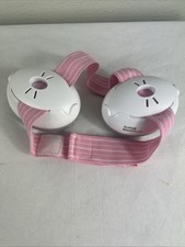 Alpine Hearing Protection Muffy Baby Protective Headphones Ear Covers Pink White