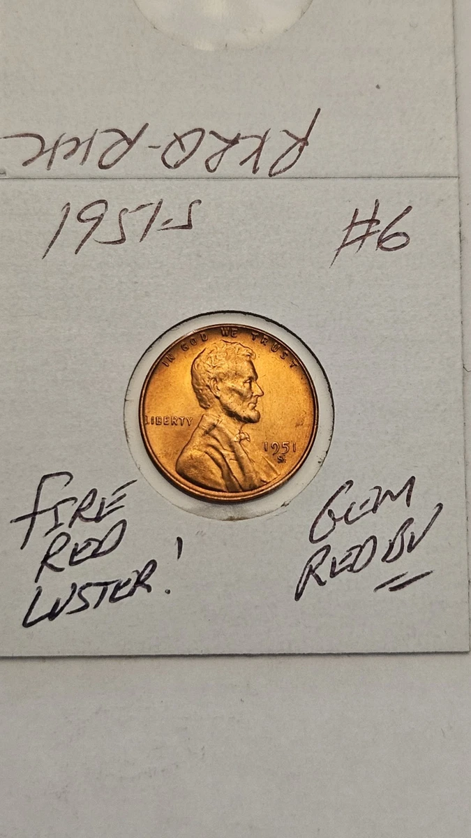 うめです❗️ 1950-s wheat penny , WITH LARGE LAMINATION ERROR #507 | eBay