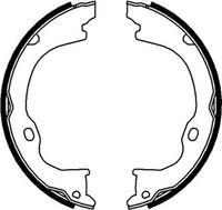Bremsbackensatz Feststellbremse Pagid H1739N FüR Jeep Wrangler 3 JK Cherokee KK