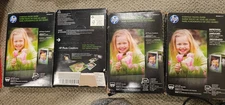HP Genuine Everyday Photo Paper 100 Sheets 4x6 Glossy Lot Of 4