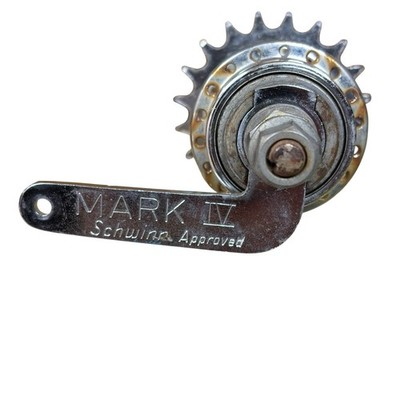 Vintage Schwinn Approved Mark IV Coaster Brake Rear Hub 36H 1950 s Corvette