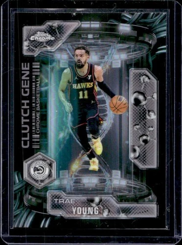 2025 Topps Chrome Trae Young Refractors (RAW)