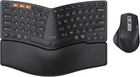 New- ProtoArc Bluetooth Ergonomic Keyboard Mouse, EKM04 Wireless (Black)