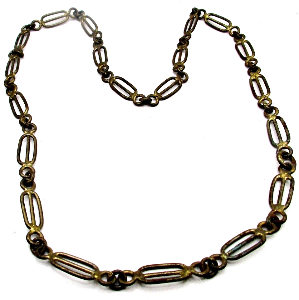 Винтажный 11шт лот серебро, медь, стеклянные браслеты, подвески и стеклянный шнур ожерелья - Изображение 4 из 4