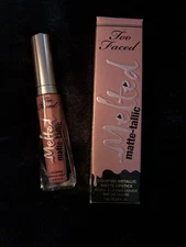 Too Faced Melted Matte-tallic Liquid Lipstick Breakup Makeup New W/Box Full Size