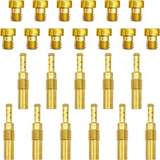 24pcs Carburetor Main Pilot Jet For Nibbi Pwk Keihin Honda Cvk Yamaha Oko Gy6