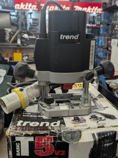 Trend T5 V2 1/4" Variable Speed Router – 110V Professional Precision Tool