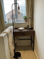 Detroit Matching Table Lamp And Floor Lamp Set With Bulbs Included!