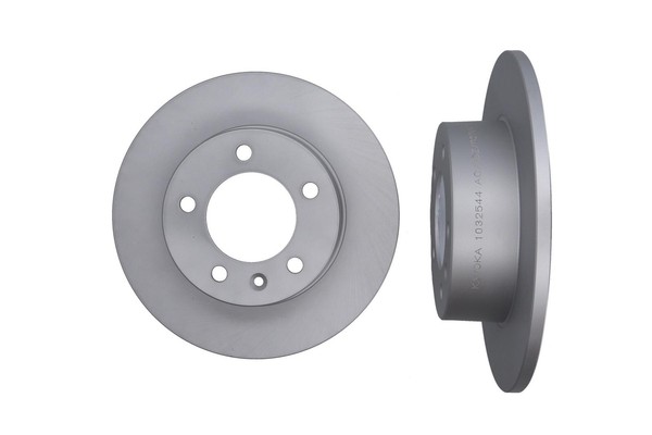 2X Kamoka Bremsscheibe 1032544 FüR Opel Renault X70 Movano Bus DTI UD0 UD4 Cdti-image
