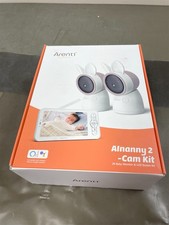 ARENTI Baby Monitor with 2 Cameras, 2K Smart Baby Camera with 5'' Upgraded Wirel
