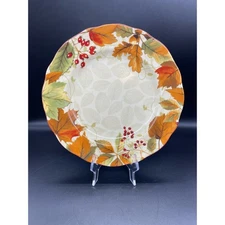 222 Fifth Harvest Festival Dinner Plate
