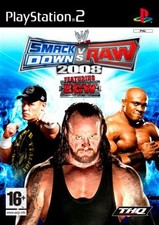 WWE Smackdown VS Raw 2008 Sony Playstation 2  UK IMPORT 