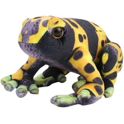 WILD GRAPHY Plush doll S size Yellow-Striped Poison Dart Frog SA020 Japan