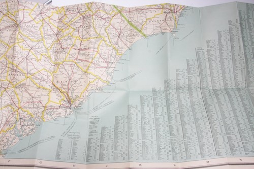 Carolina Map National Survey LV Crocker Linen Backed ~1920 36x47" OBX Rail C027A - Picture 6 of 10