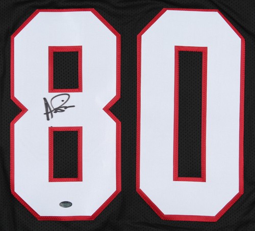 Andre Rison Signed Atlanta Falcons Jersey (Schwartz COA) 5xPro Bowl Receiver - Picture 2 of 6