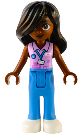 LEGO Minifigure AIDA 41732 Female Teenager Sister Gal Student