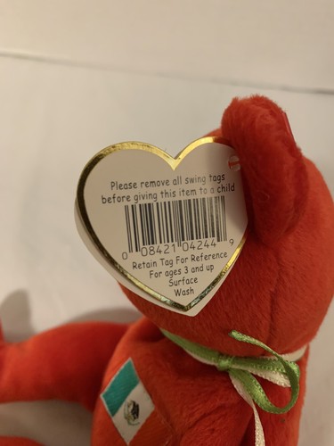 Ty 4299 Beanie Baby Osito Bear - Picture 6 of 6