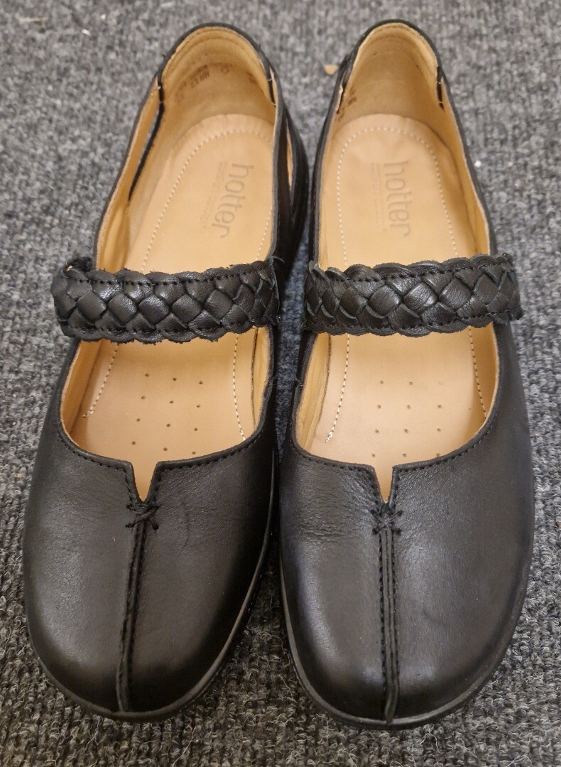 BNWB LADIES HOTTER SHAKE LEATHER MARY JANE SHOES UK SIZE 5.5 CG A35 eBay