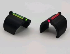 Fiber Optic Sight - 12ga - Clip On - 2 Pack - HI VIZ - Short 