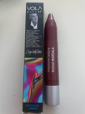 Voila' Makeup Diego Della Palma Lip Pencil Red Lipstick Marsala New