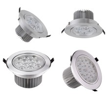Lámpara de Techo LED Regulable/N Luz Empotrada Foco Gabinete Oficina Tienda