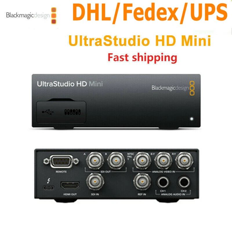Blackmagic UltraStudio HD Mini 3G-SDI HDMI broadcast box video capture device