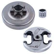 3/8"-7T Clutch Drum Bearing Kit For Husqvarna 455 460 Rancher Chainsaw 537110503