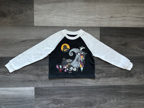 The Nightmare Before Christmas Kids’ Pullover Sweatshirt Child XS (4-5) - Picture 1 of 4