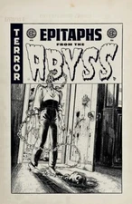 EC EPITAPHS FROM THE ABYSS #8 CVR D INC 1:20 B&W ARTIST EDITION- NOW SHIPPING